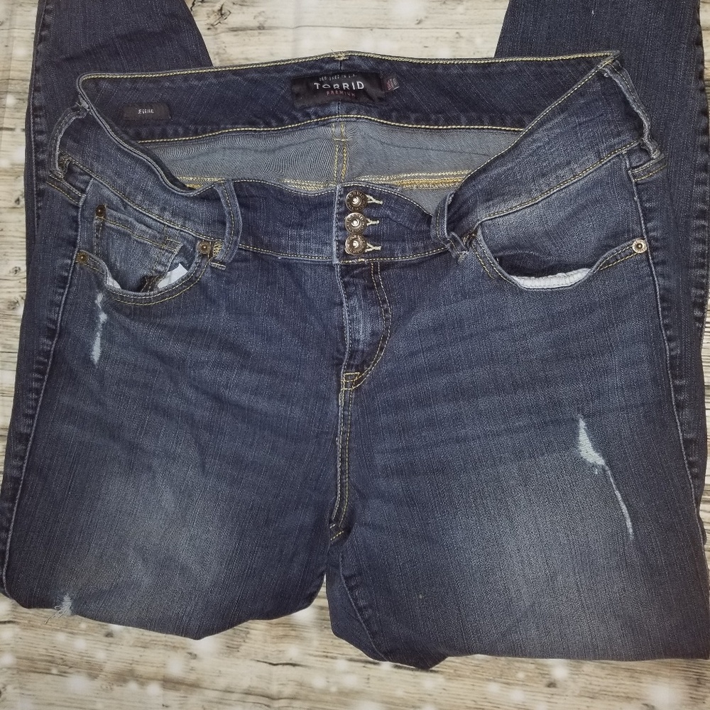 Torrid premium jeggings 18 short jeans